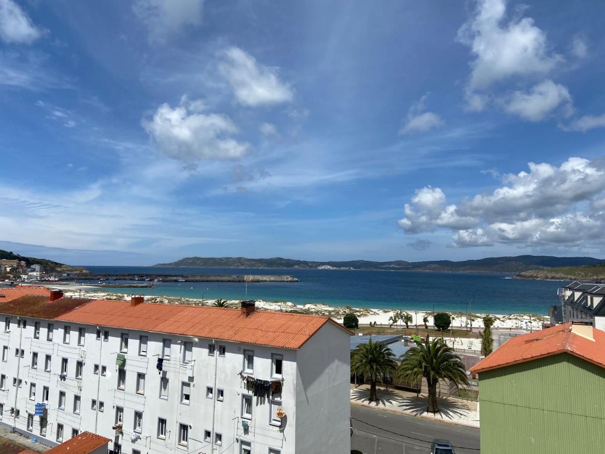 Apartamento En Primera Linea De Playa En Laxe Exterior foto